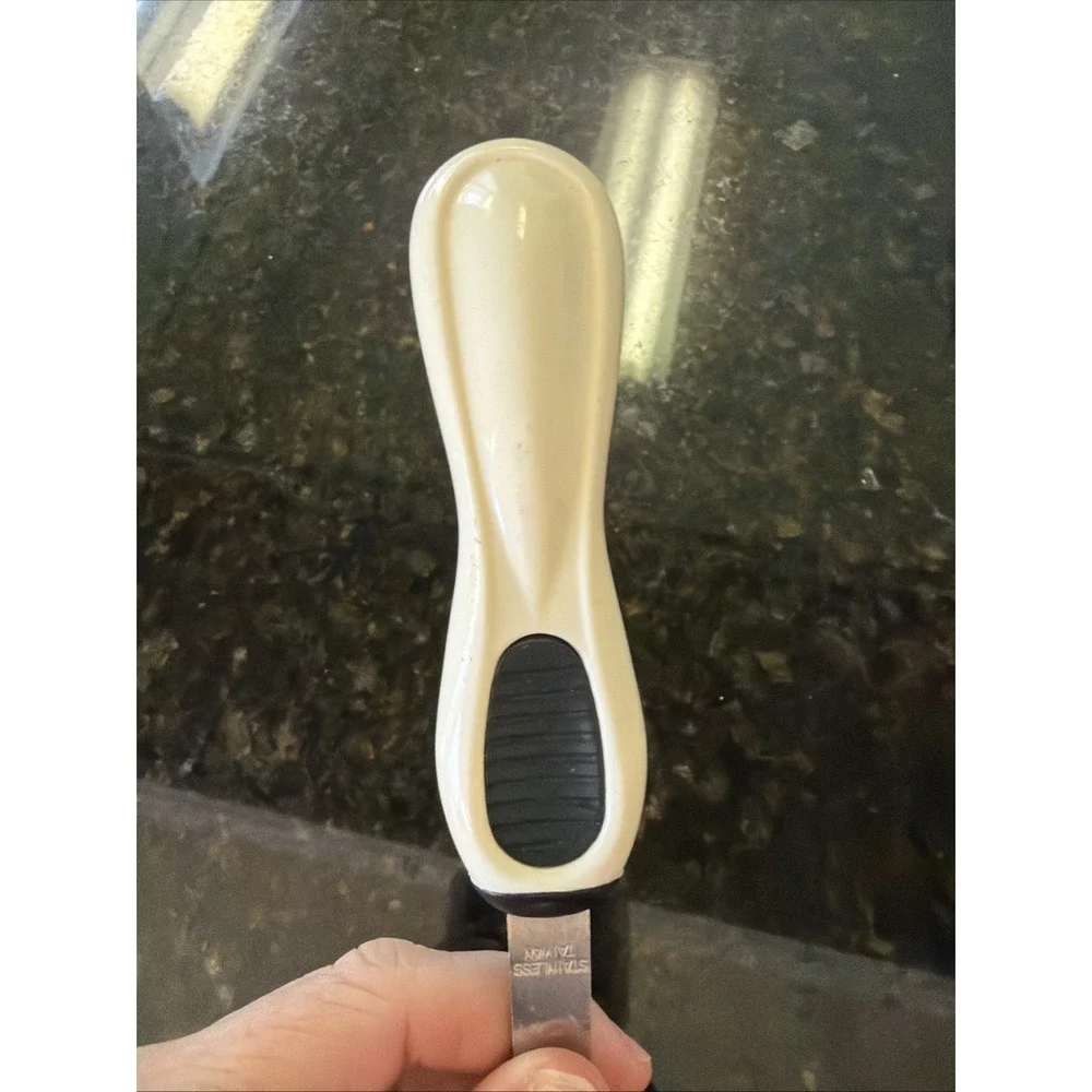 Vintage Soup Ladle Stainless Steel Made In Taiwan Rubber Grip Kitchen‎ Utensils